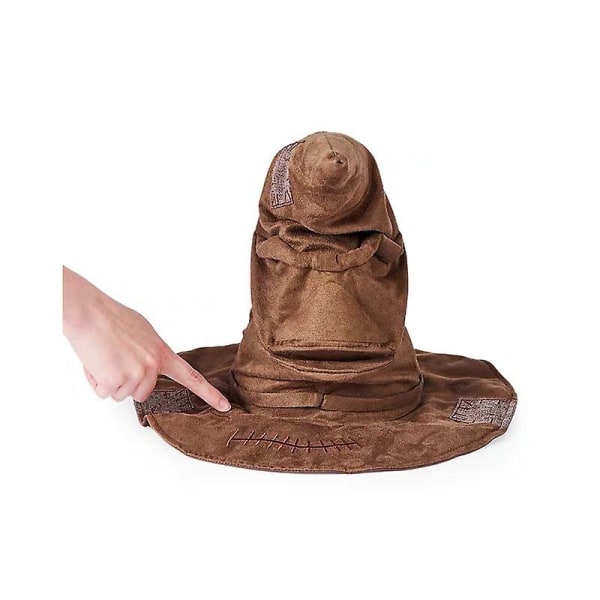 SLDXD Cosplay Halloween - Trollkarlhatt Talande Sorteringshatt - Trollkarlsvärlden