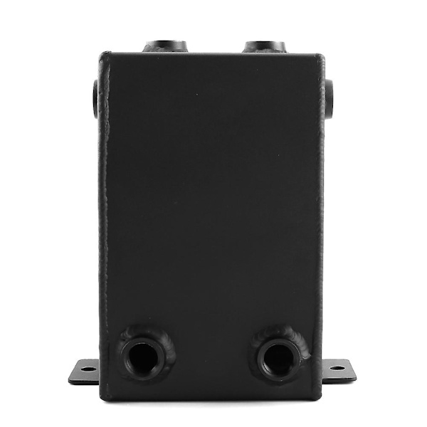 3L Aluminium Racing Bilbränsle Surge Tank Universal Bil Repacking Verktyg Svart