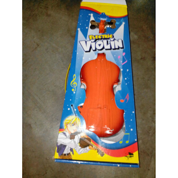 Pedagogisk Super Söt Mini Musik Elektronisk Violin Leksak Present Pojke Flicka Rum Vardagsrum Roo-yu