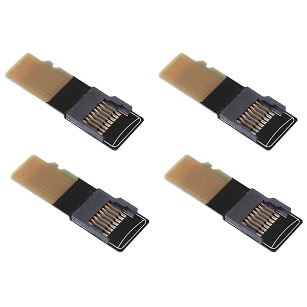 4 Pak - SD TF Hukommelseskort Kit Han til Hun Forlænger Adapter Extender Testværktøjer