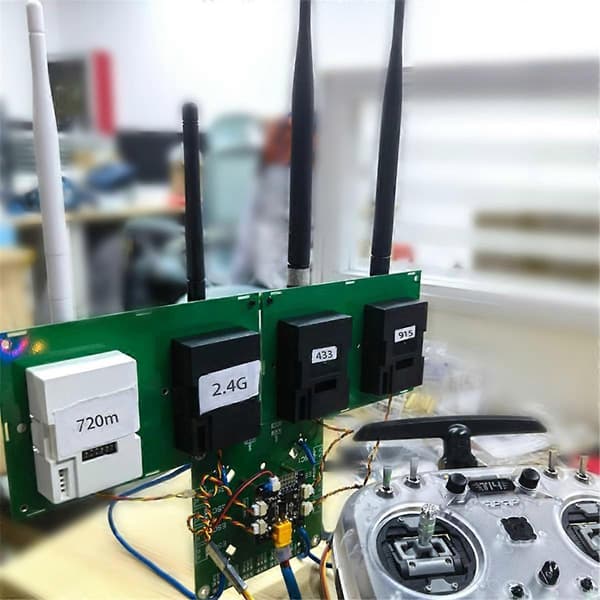 mitter Diversity Board Mottaker Diversity Board Dobbel 915 / 2.4G RX og TX for FPV DIY Deler
