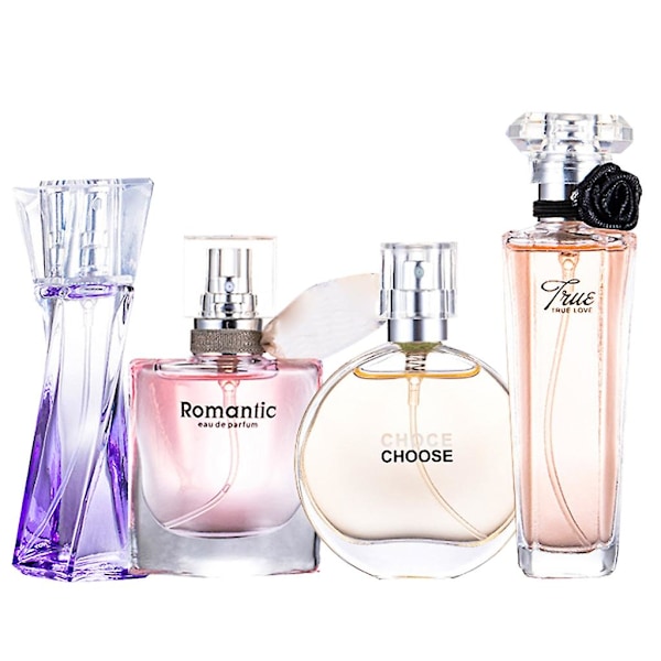 Women Eau de Toilette Perfumes Set Portable Elegant Fragrances Perfumes Spray