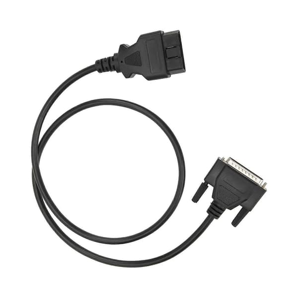 Diagnostisk OBD2 Han til DB25 Han Kabel Adapter 16Pin 102cm/40in Erstatning for SBB V33 Nøgle Programmer