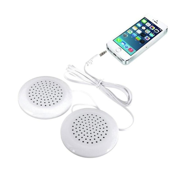 3 x 3,5 mm Universal Dual Högtalare MP3 MP4 Mobiltelefon Musik Kudde Spelare Tillbehör