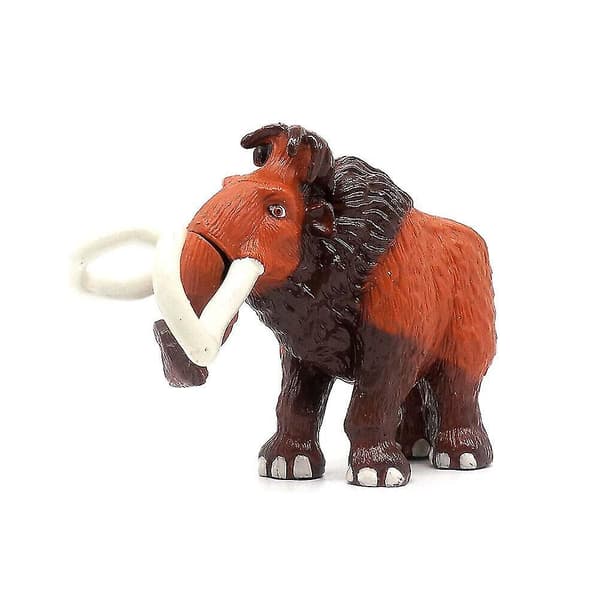 10 stk. Istid Figurer 1.96'' Pvc Model Legetøj Manny Elefant Diego Sid Børnegave