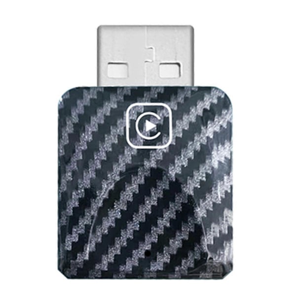 Mini trådlös CarPlay-adapter bilspel dongel Bluetooth WiFi snabb anslutning Plug & Play för trådbunden CarPlay bil B