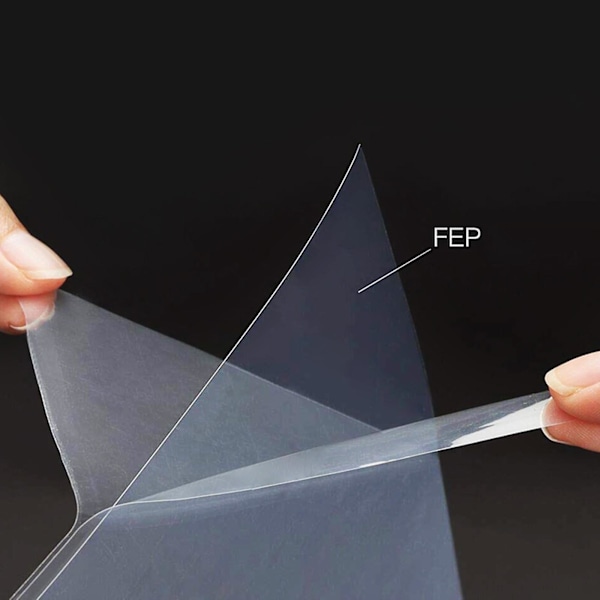 5 st FEP-film släppfilm för Mars/anycubic /s/halot-one Lcd Sla Dlp 3d-skrivare, 200 X 140 X 0,15 mm
