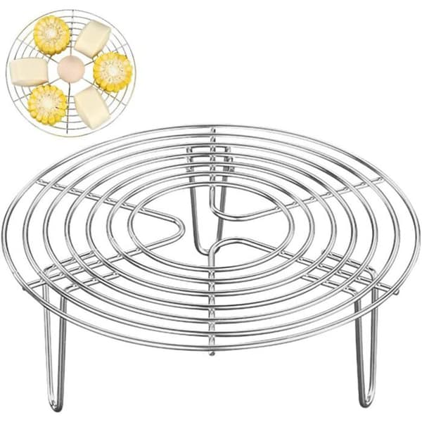 Dampstativ i rustfritt stål, kokegitter for trykkoker, 20 cm, PZCC