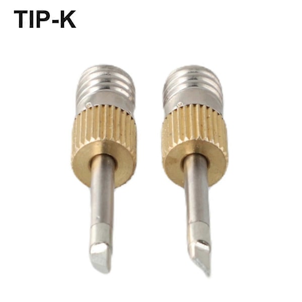 2 stk. loddekolbespids med svamp E10 Interface Loddespidser USB Loddespids Loddeværktøj Se