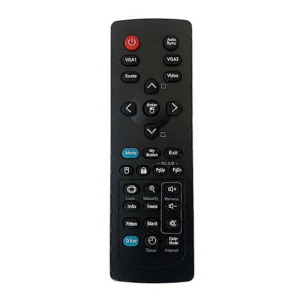 Ny Erstatningsfjernkontroll For Viewsonic PJD5150 PJD5132 PJD5133 PJD7820HD PJD7822HDL PJD7828HDL LCD-projektor