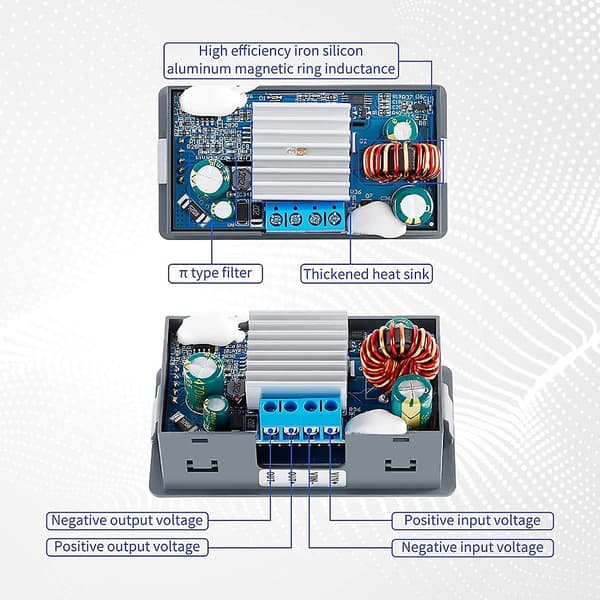 Variabel spenningsregulator CC-CV 0,5-30V Strømmodul Regulert strømforsyning