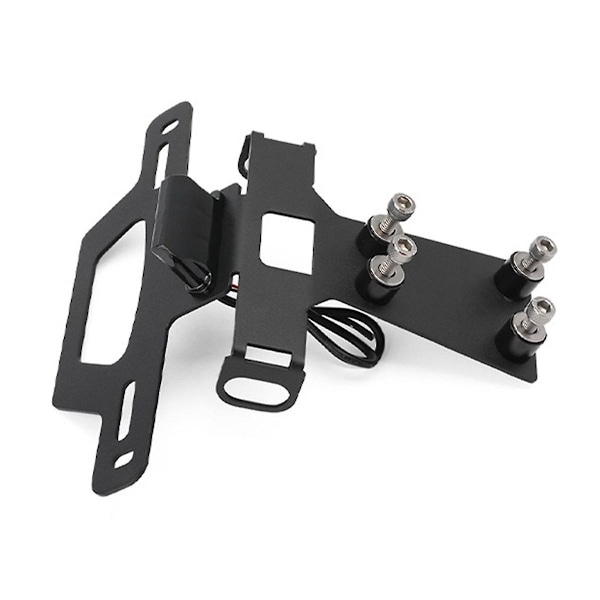 Nummerplattaholder for CBR500R CB500F 2019-2023 Motorsykkeltilbehør Halebrakett LED Lys Eli