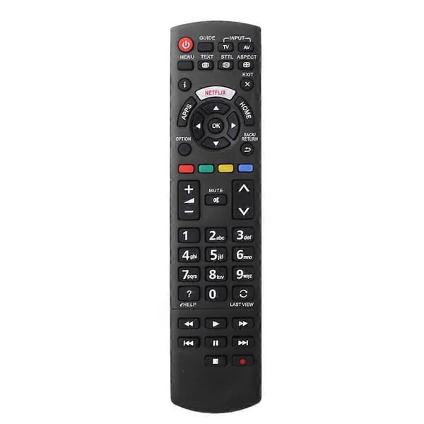 Fjernkontroll Erstatning for Panasonic Netflix Knapper Tilbehør