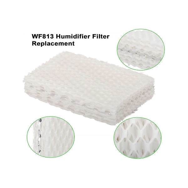 5-pak WF813 Luftfugter Væge Filter Udskiftning Kompatibel med RCM-832 RCM-832N PCWF813 Luftfugter F