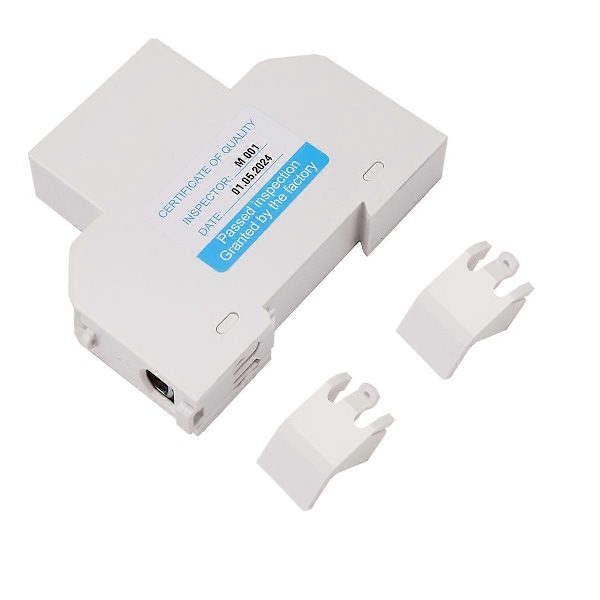 5-100A 220V Energimätare Enfas RS485 MODBUS Protokoll LCD Bakgrundsbelyst Display DIN-skena Wattmätare
