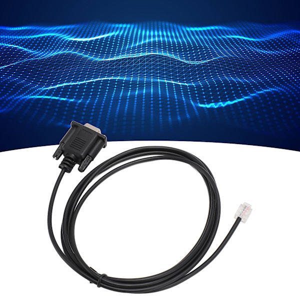 DB9 RS232 til RJ11 6P4C Seriel Konsol Kabel PVC 6ft Plug and Play til APC AP7800 AP7900 940?0144A
