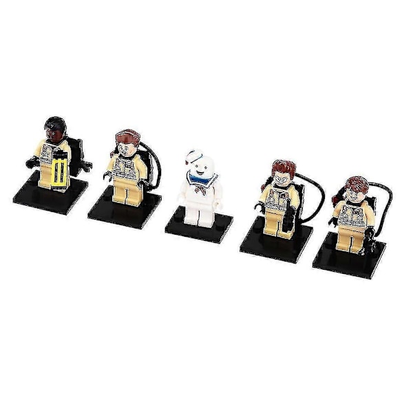 5 stk./sæt Ghostbusters Dukke Gave Hjem DIY Byggeklods Legetøj Action XiXi