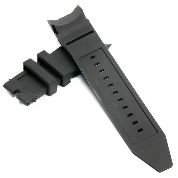 26mm Sort Gummirem til Invicta Pro Diver Collection Chronograph