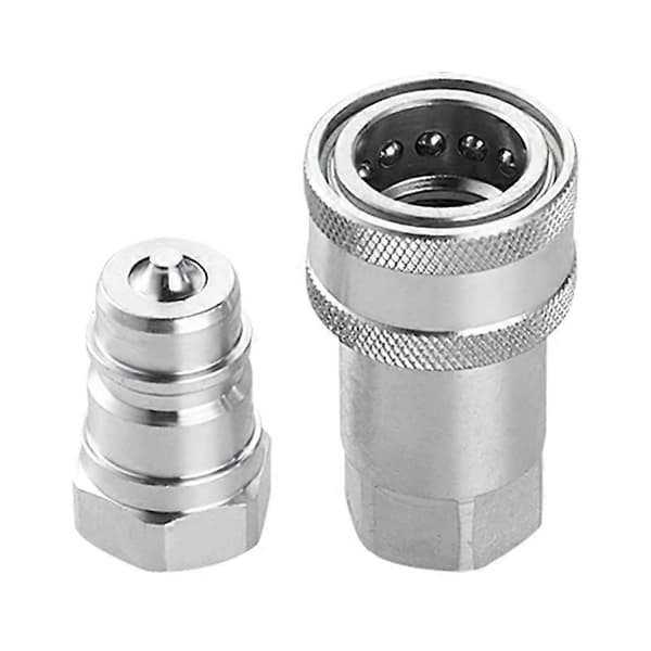 Hurtigkobling ISO7241-A NPT Hydraulisk Koblingsstik 1/2 Tomme Hurtigskift Interface