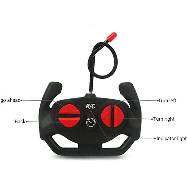 Fjärrkontrollbil 1/24 Rc Polisbil Elektrisk Polisbil Leksaker För Barn Pojkar Födelsedagspresenter Förskola Leksaksbilar Småbarnsleksaker För 4-5 Åriga Pojkar Rc Ca
