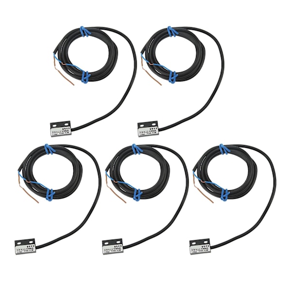 5 kpl Magneettisia Läheisyyssensoreita Lähestymiskytkimiä AC DC 5-240V Tulo 100mA Ulostulo Tunnistukseen
