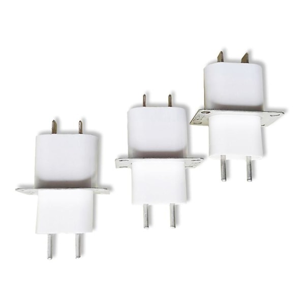 Hem Elektronisk Mikrovågsugn Magnetron Filament 4-stiftsuttagsomvandlare Vit Hfmqv