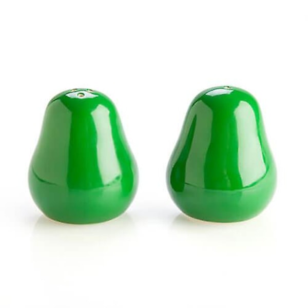 Avocado Nyhet Servis Present Hushållsartiklar Super Sött Salt- och Pepparset