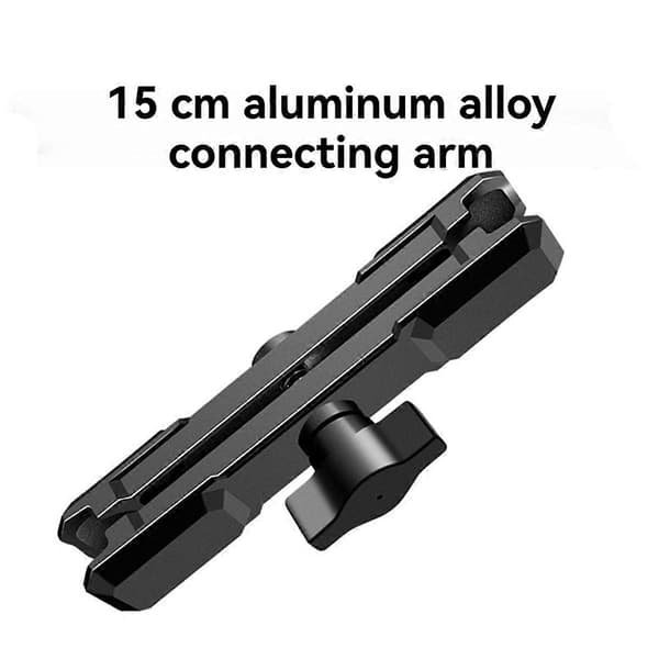 Aluminiumlegering 15cm RAM Mount Dubbel Socket Arm för 1-tums Kulledsfäste Bas Lättviktig & Hållbar Mot