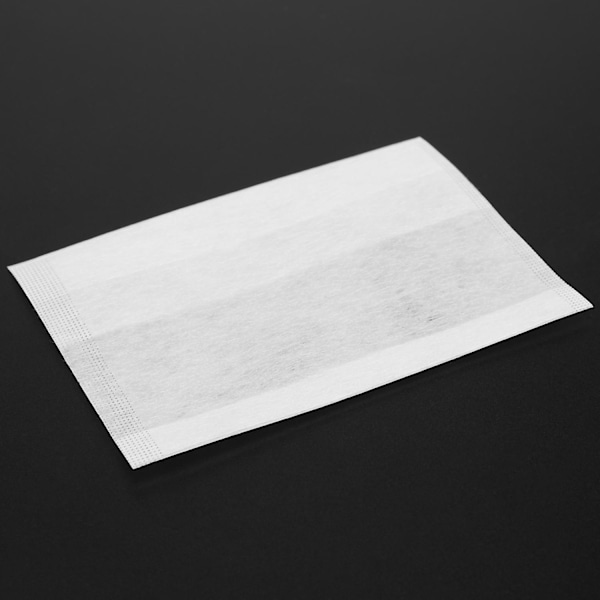 500 stk / Miljøvenlige Naturlige Majsfiber Foldbare Teposer Biologisk Nedbrydelige Te Filter Te Filterpose 7 X 10Cm