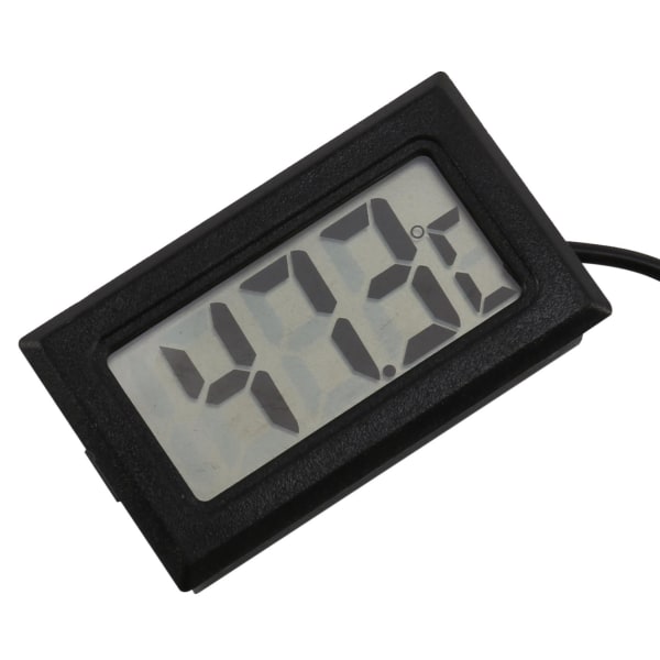 Digital LCD-termometer -40 grader Celsius + 110 grader Celsius Temperaturmätare Temperaturmätare, 2 meter