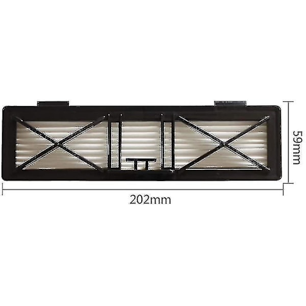 6-pak HEPA-filter til Neato Botvac D7 D3 D4 D5 D6 D70 D75 D80 D85 til Neato Botvac 75e 80 filtre