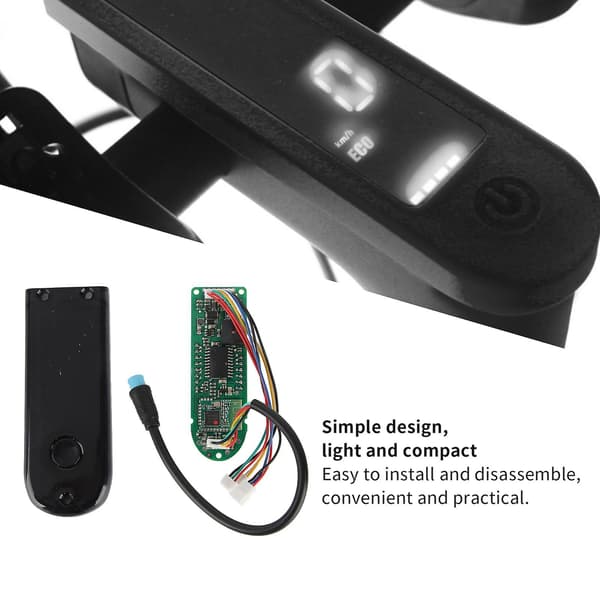 Elektrisk sparkesykkel BT digitalt display dashbord med displaypaneldeksel for Ninebot MAX G30
