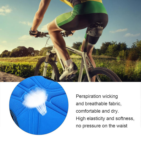 Herr 6D Vadderade Andningsbara Cykelshorts - Bekväma Cykelunderkläder