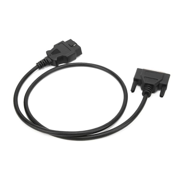 Diagnostisk OBD2 Han til DB25 Han Kabel Adapter 16Pin 102cm/40in Erstatning for SBB V33 Nøgle Programmer