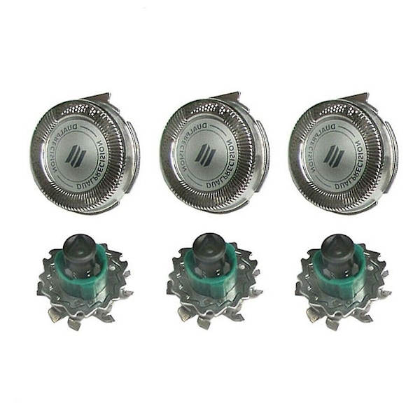 3 stk. Hoder for barberblad, erstatning for Philips RQ11 Dual Precision