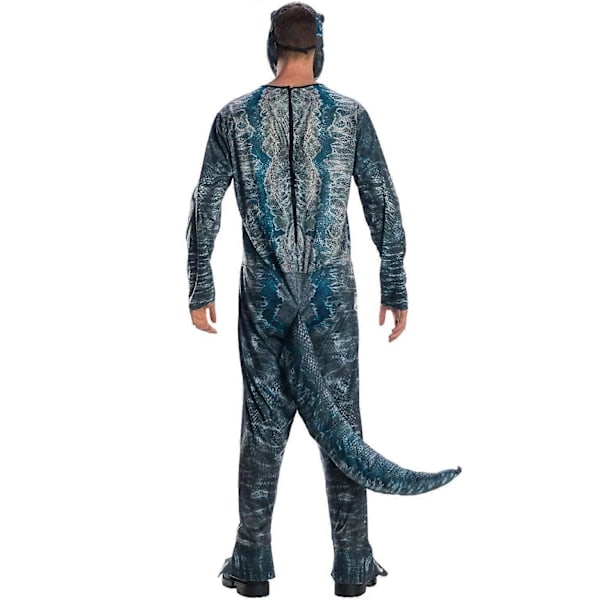 Jurassic World Unisex Vuxen Velociraptor Kostym