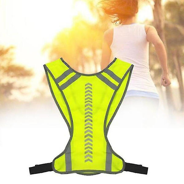 Reflekterende Vest For Gåing Om Natten, Reflekterende Løpevest, Reflekterende Løpevest Utstyr For Kvinner Menn Sikkerhet