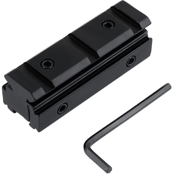 Taktisk kikarsikte repbas 11mm till 20mm adapterfäste för Picatinny/weaver rälsfäste