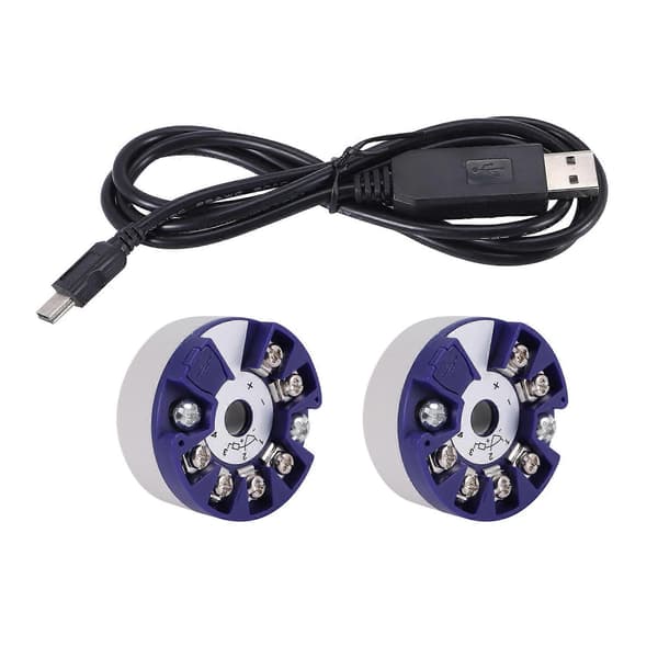 Programmerbar Termoelement RTD PT100 til 4-20MA Konverter TC RTD Input 4-20MA Output Hovedmonteret Temperaturtransmitter