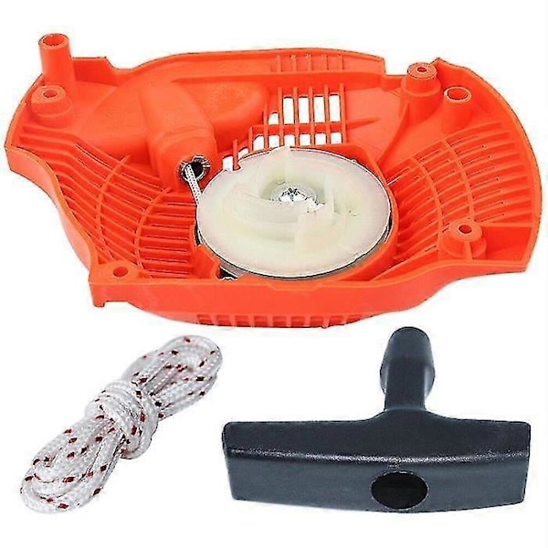 Recolet-ketjusahan käynnistyskahvan köysipaketti, yhteensopiva Husqvarna 445 450 445 E 445 II:n kanssa