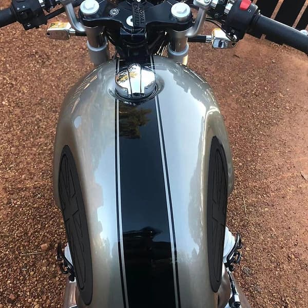 Motorcykel Gummibensintank Dragplatta Sida Knägreppsskydd För- Interceptor 650