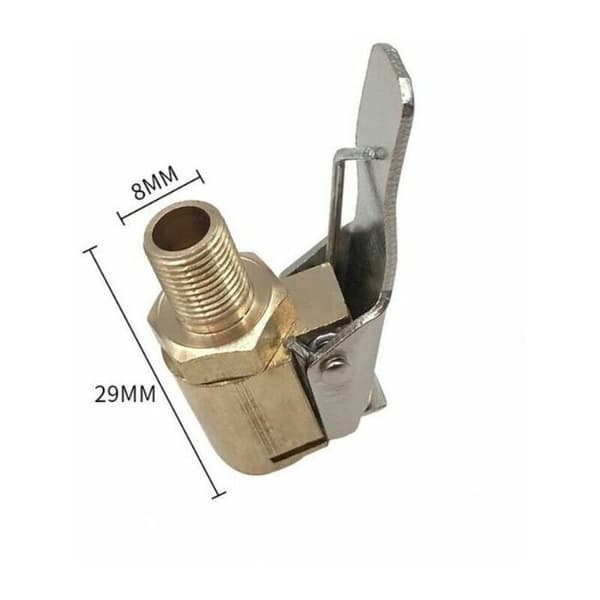 Inflasjonsdyse - YYV - Messingadapter - Universal - 0,8 cm - Klemklips