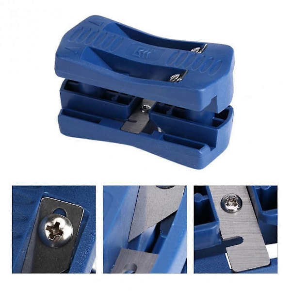 Kantlistkutter Finér Laminat Kantkutter Mini Plast PVC Kryssfiner Melamin Tre Kantbånd C