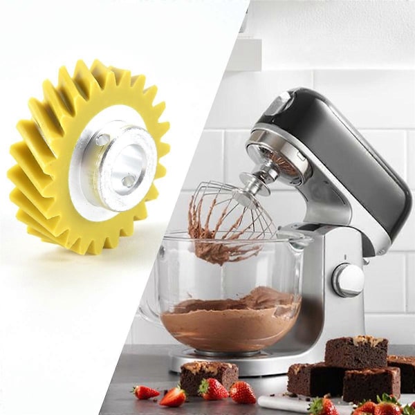 W10112253 9706416 Motorbørste W10380496 4162897 Mixer Snekkegear til Kitchenaid Stand & Et Par