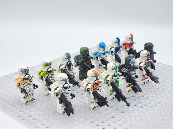 Star Wars Clone Commandos Delta Squad Assortment 13 Byggeklossleker
