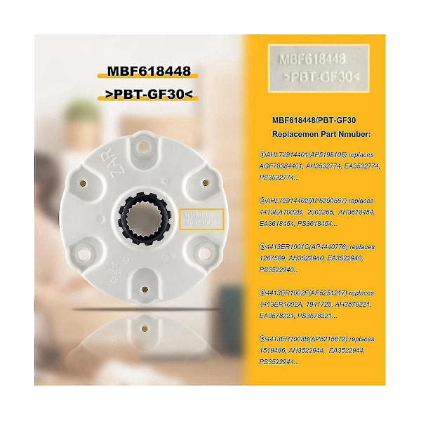 MBF618448 Vaskemaskin Rotor Hub For Lg Vaskemaskin Rotor Hub 4413er1001c 4413er1002a 4413ea1002b Vask