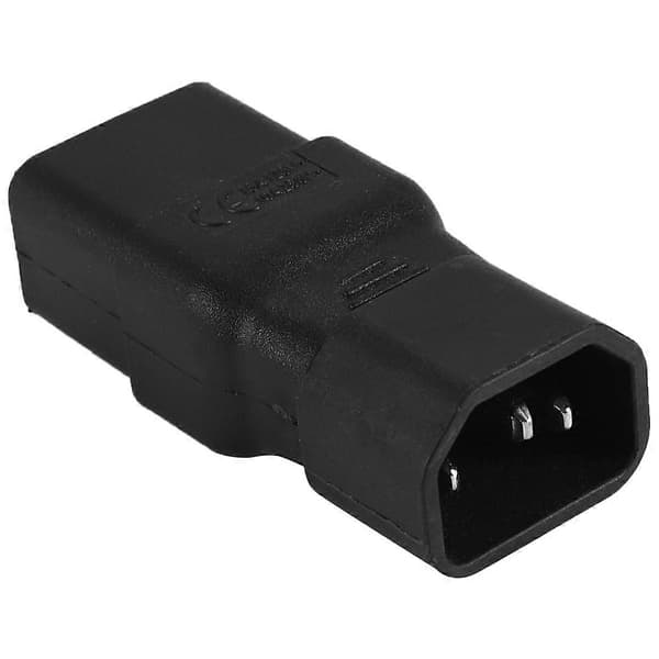 PDU UPS Virta IEC-uros C14 naarinainen C19 sovitin IEC C19 - C14 liitin