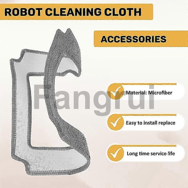 Til 6-pak Liectroux Yw509 mikrofiber moppeklude til støvsugning
