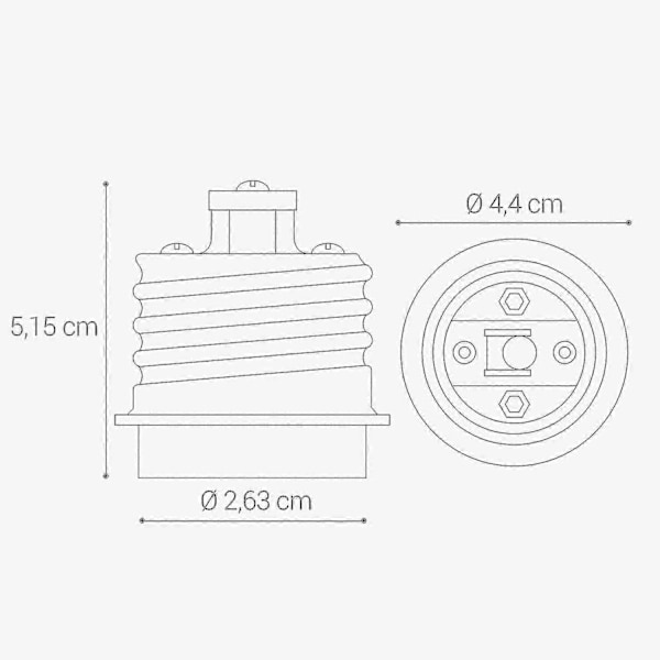 10x Sockeladapter - 10x E40 till E27 Sockelomvandlare - E27 Baslampahållare Adapter för Halogen LED