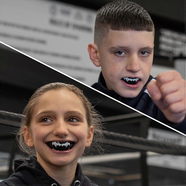 Sports Mundskold Voksne & Børn Sports Mundbeskyttelse til alle fuldkontakt sportsgrene, herunder Rugby, MMA, Kampkunst, Kickboxing, Judo, Hockey & Bokse